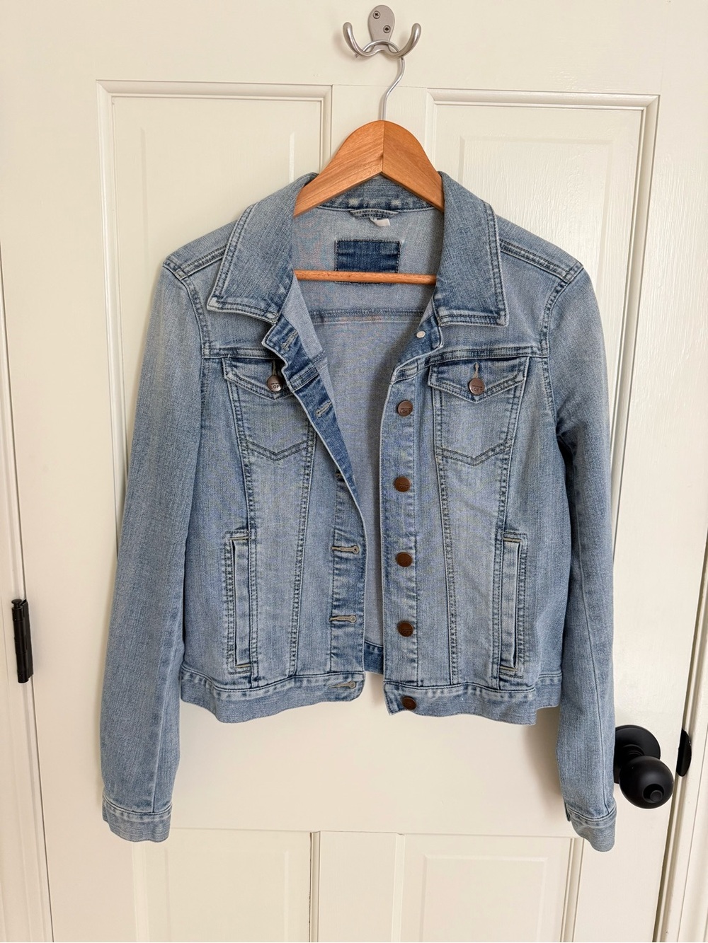 Loft Classic Light Blue Denim Jacket